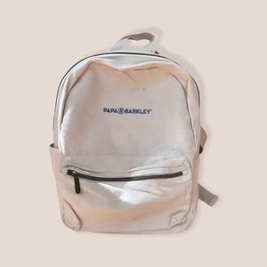 NWT Papa & Barkley Beige Canvass Backpack